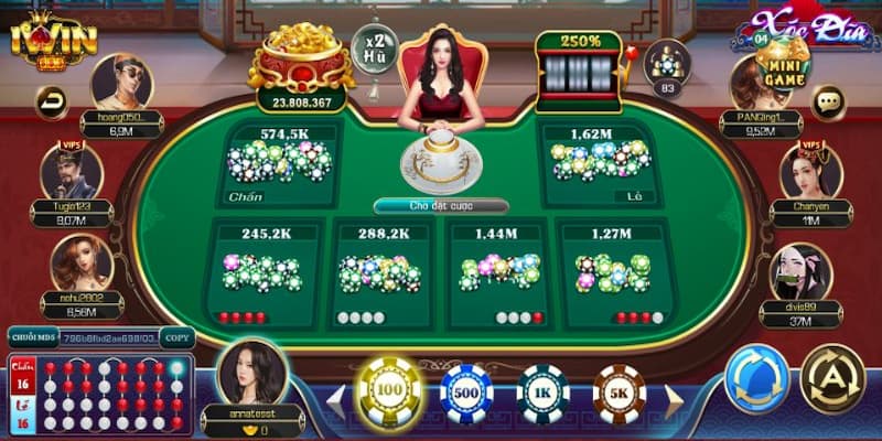 Chiến thuật chinh phục xóc đĩa iwin